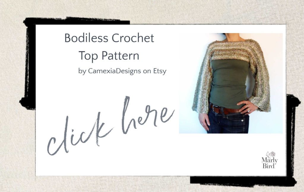 Bohemian Crochet and Knit Bodyless Sweater Patterns
