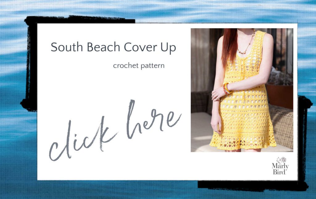 crochet beach cover up dress pattern