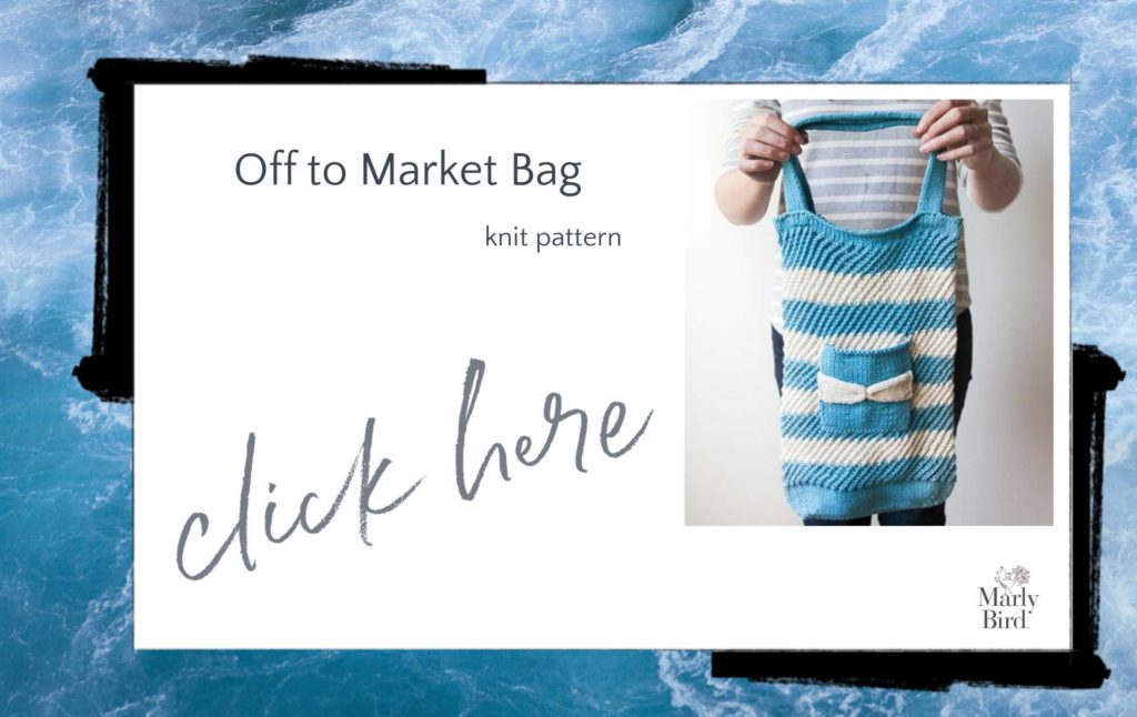 knit market bag pattern