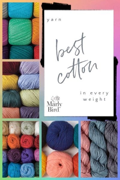 The Best Cotton Yarn in Every Yarn Weight | Marly Bird