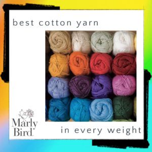 Best cotton yarn in every weight - Marly Bird