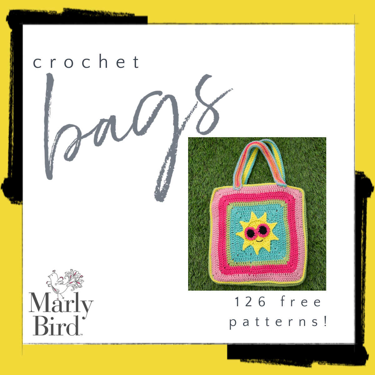 Crochet Boho Bag Pattern PDF (Pretty Popcorn Purse)