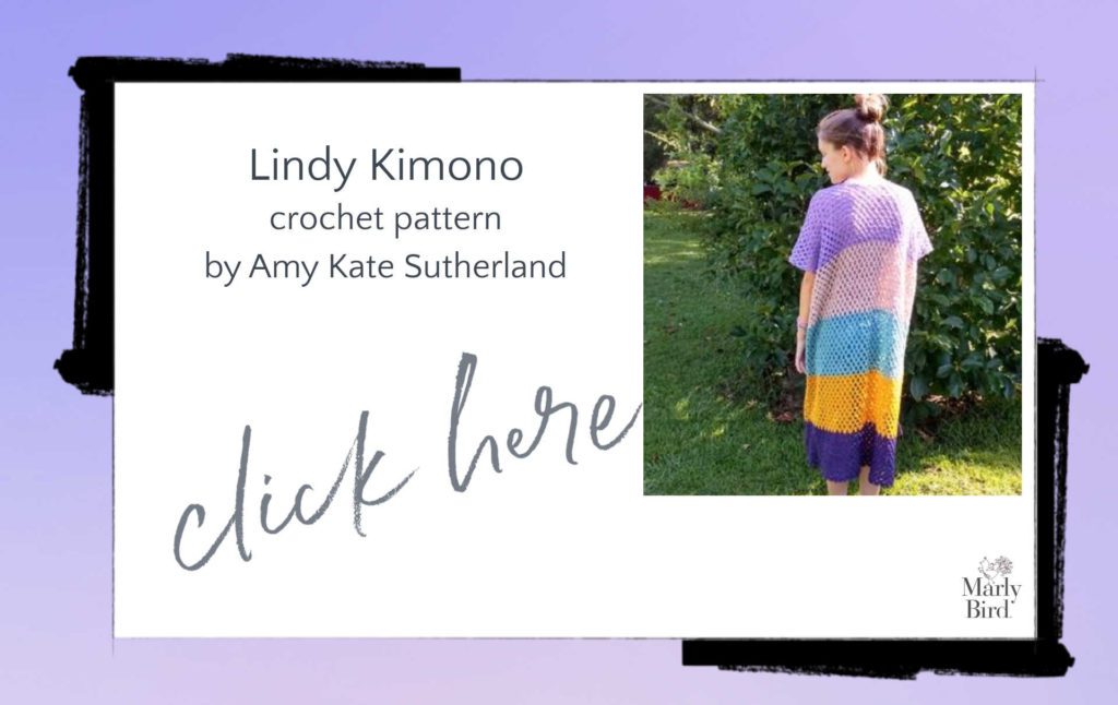 Lindy Kimono crochet pattern