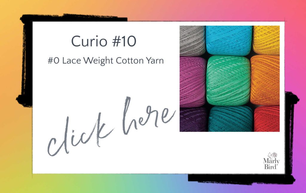 best cotton yarn for lace weight thread projects