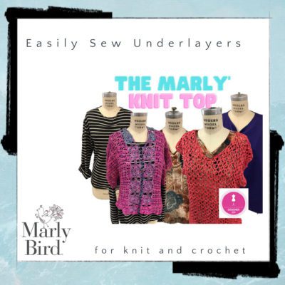 How to Easily Sew Under Layers for Crochet and Knit Clothing