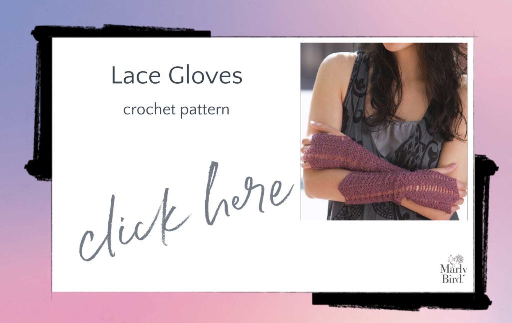 elegant lace gloves crochet pattern