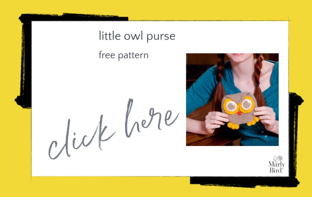 Little Owl Purse free pattern