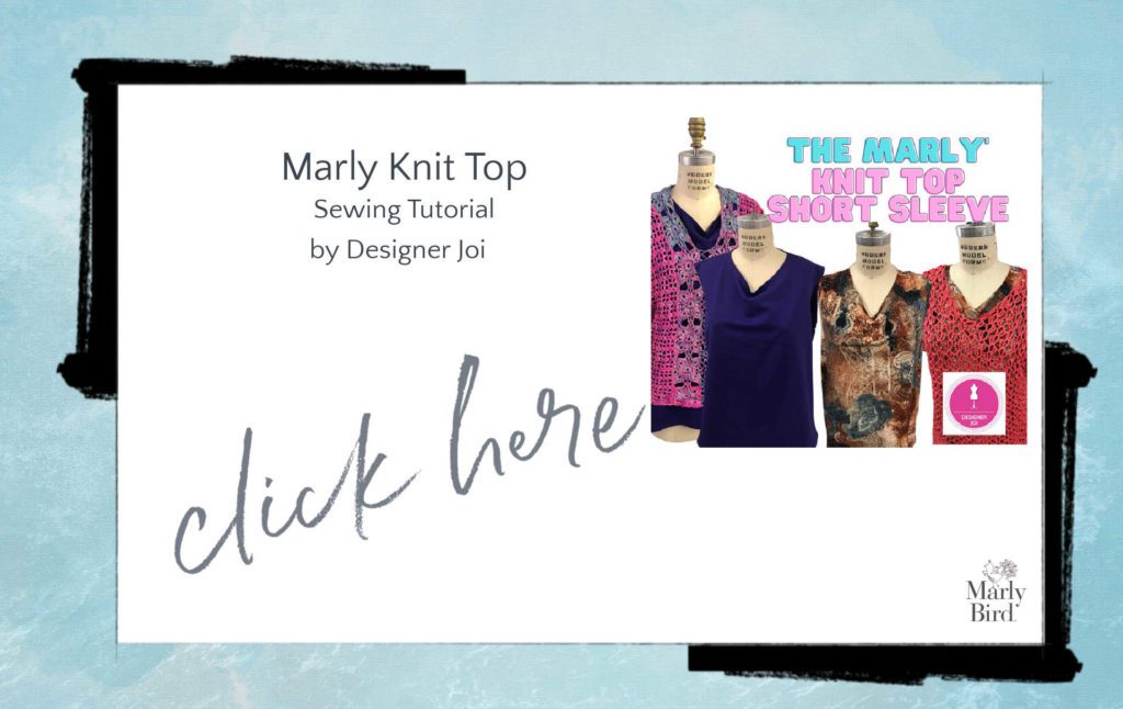 marly knit top sewing tutorial