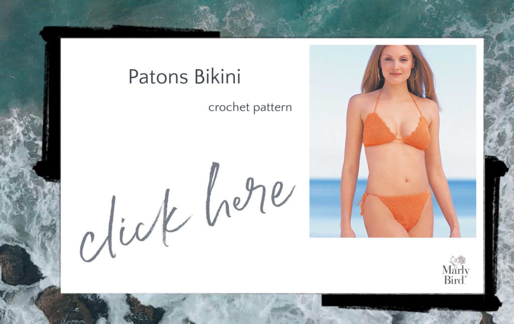Patons crochet bikini free pattern