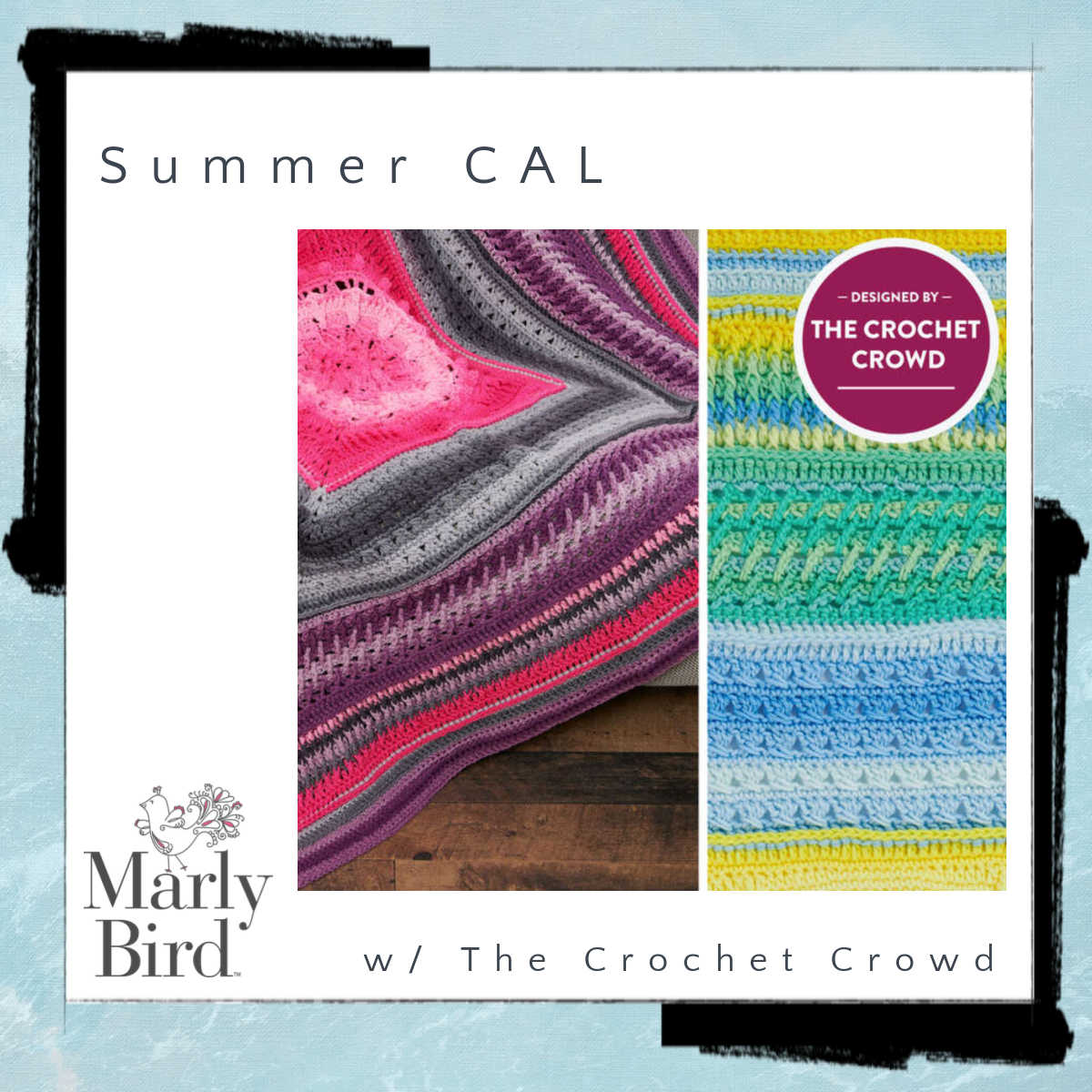 summer cal with crochet crowd