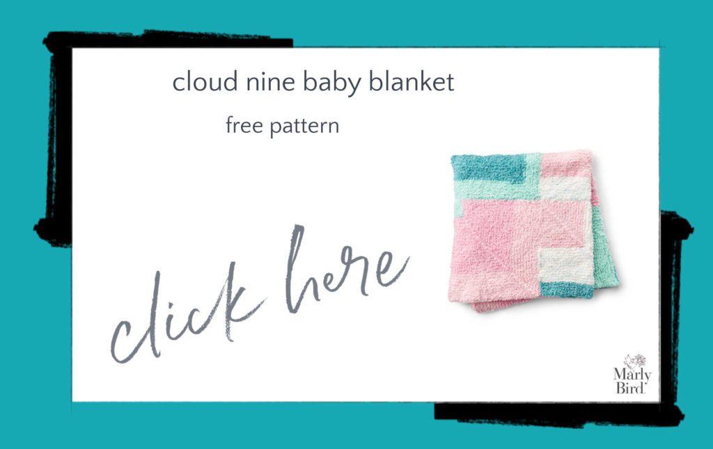 Cloud Nine Knit Baby Blanket