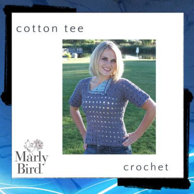 cotton crochet t-shirt pattern