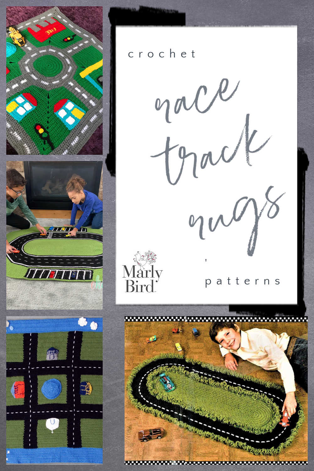 Find the Best Crochet Race Track Rug Pattern Marly Bird