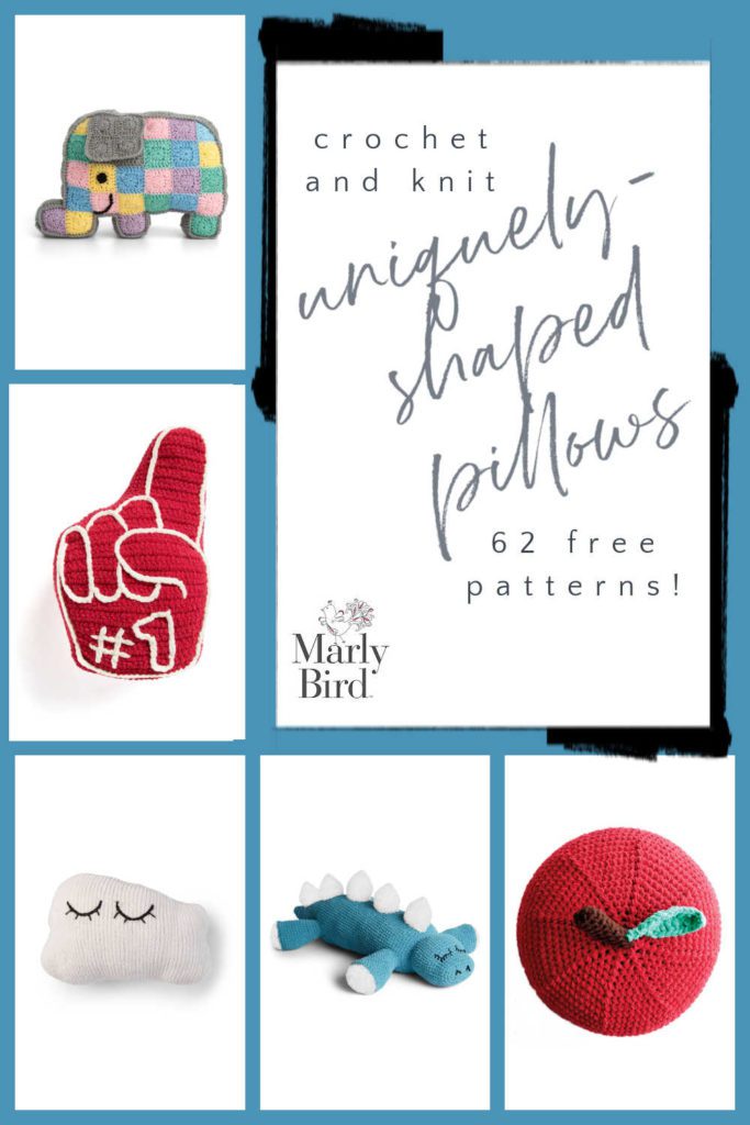 62 Free Uniquely-Shaped Pillow Projects