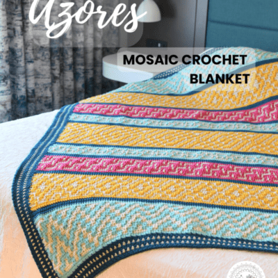 Learn Colorful Mosaic Crochet with the Azores Blanket