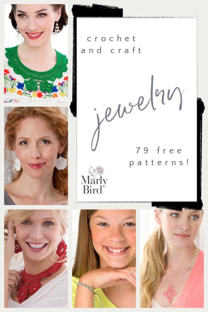 79 Free crochet Jewelry Projects - Marly Bird