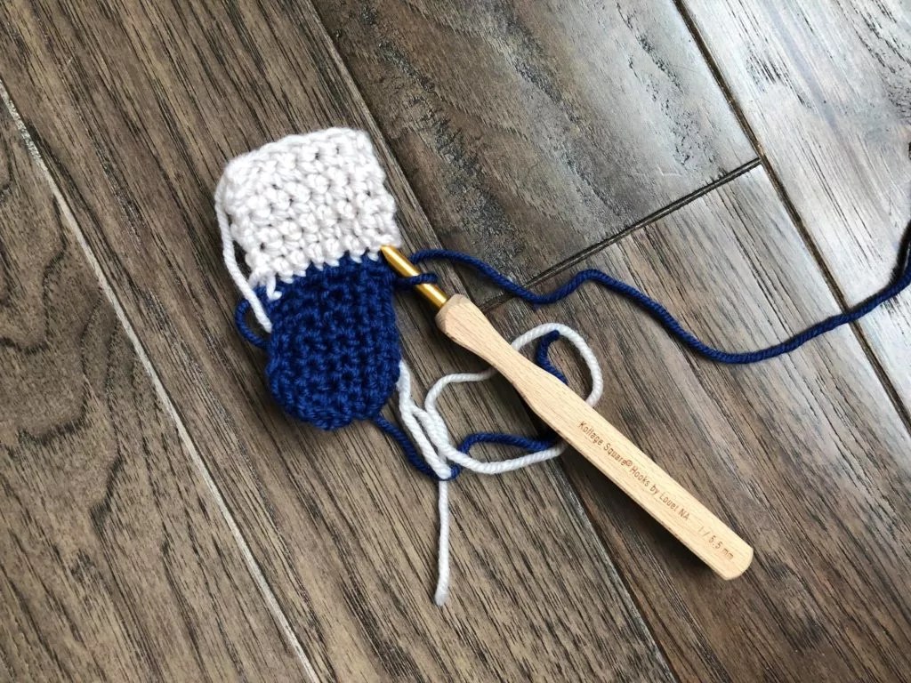 single crochet entrelac c2c 