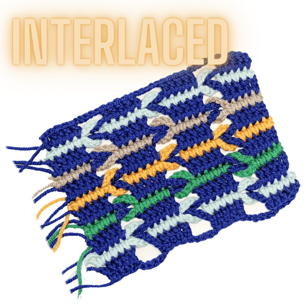 interlaced crochet