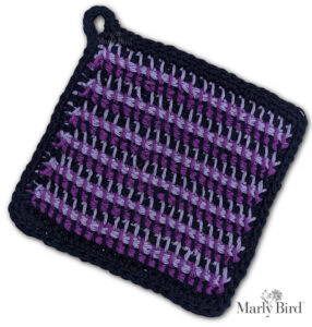 Alternate colorway for potholder - Marly Bird