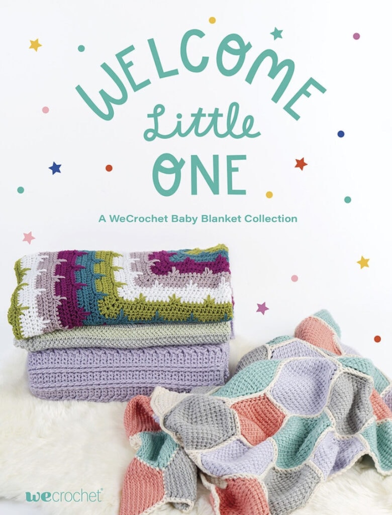 Ebook cover for crochet baby blankets