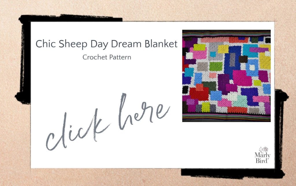 colorful crochet blanket pattern