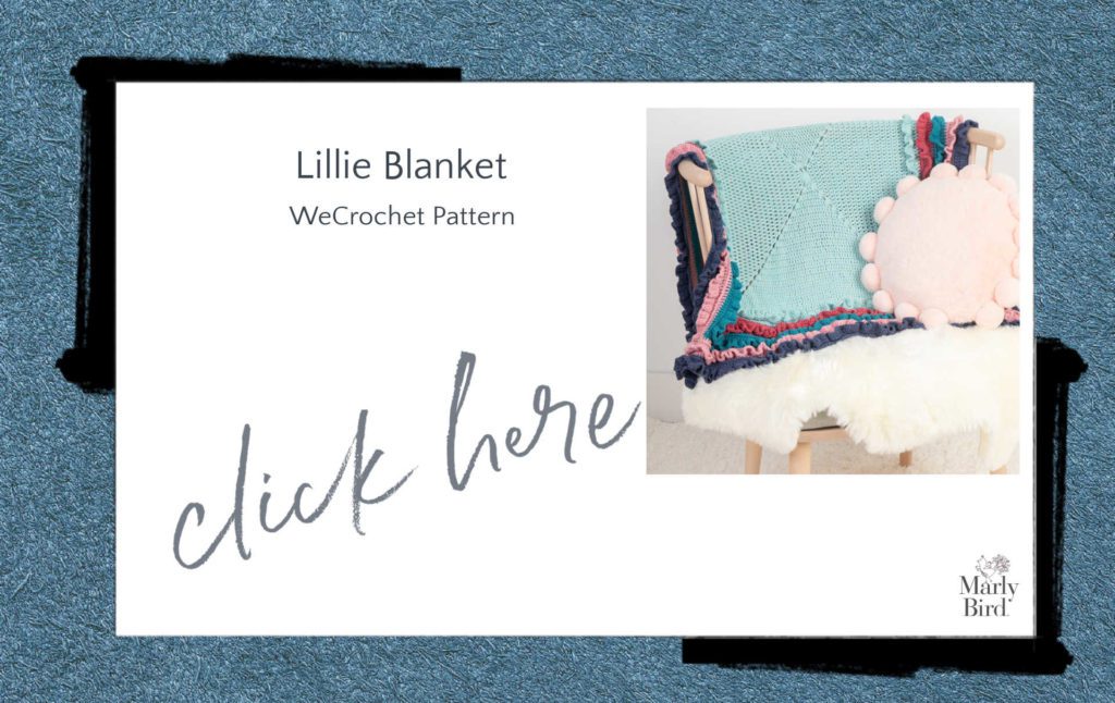 crochet baby blanket pattern WeCrochet