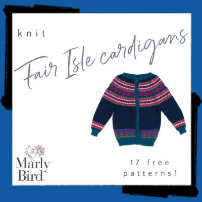17 Free Fair Isle Cardigan Sweaters Patterns