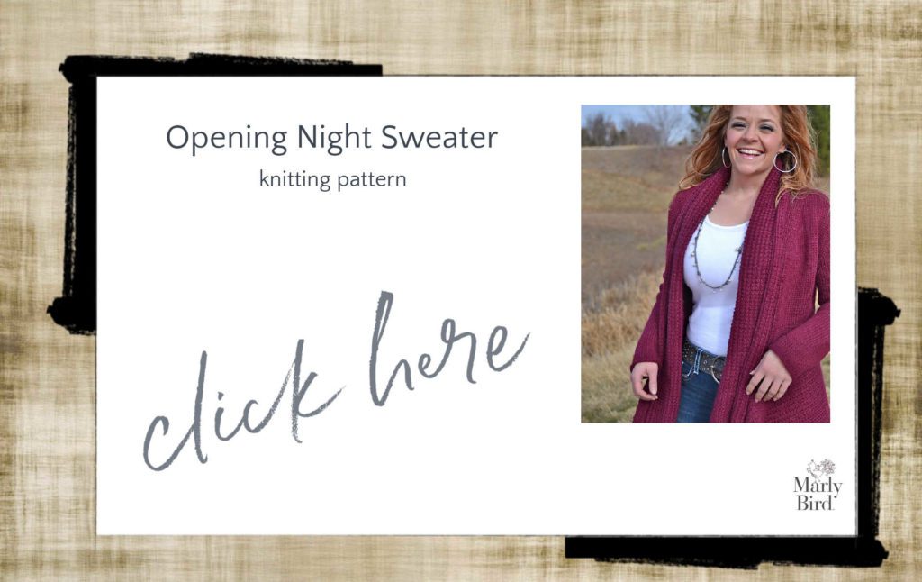 knit cardigan sweater pattern