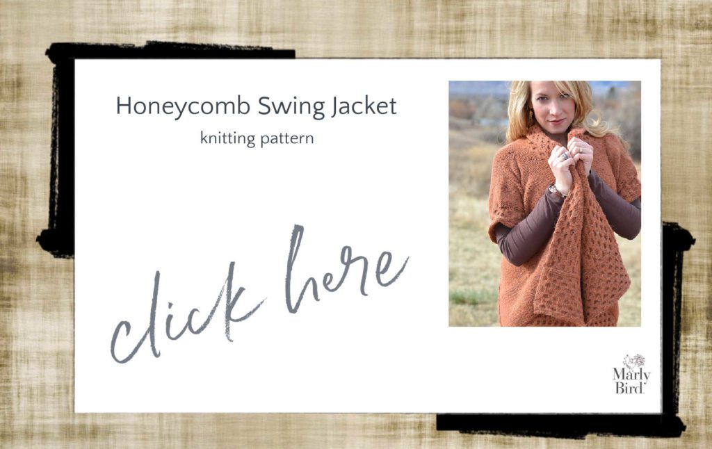 knit swing jacket pattern