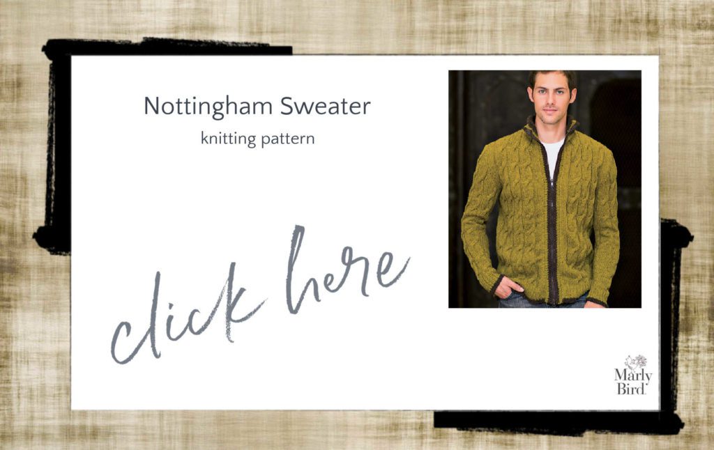 men's knit sweater pattern for fall