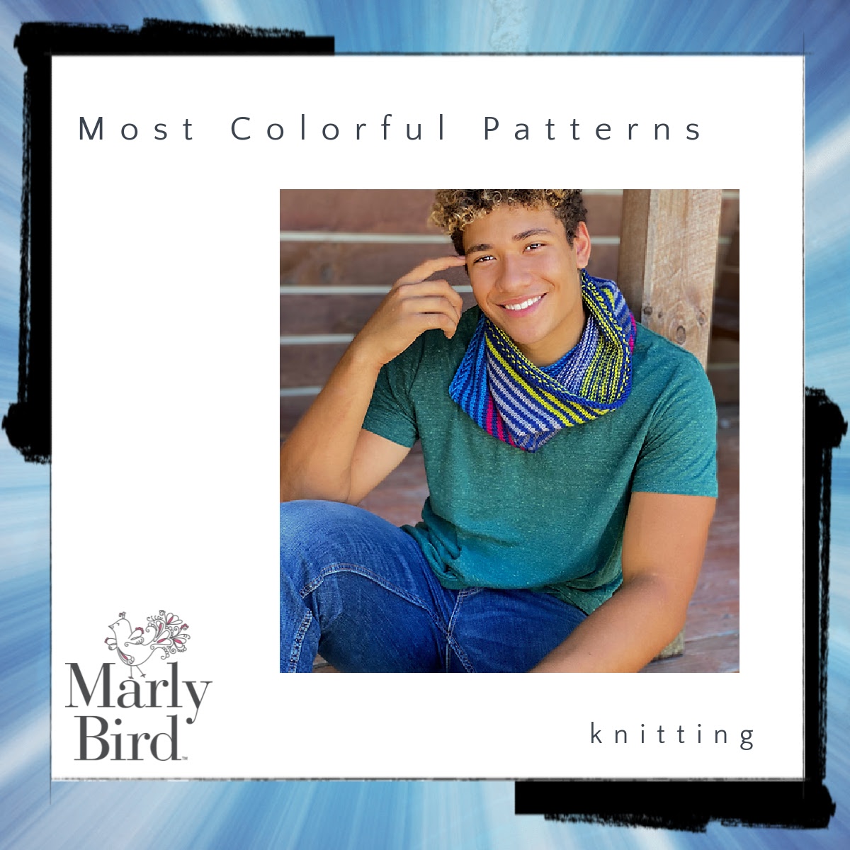 Most colorful knit patterns Marly Bird