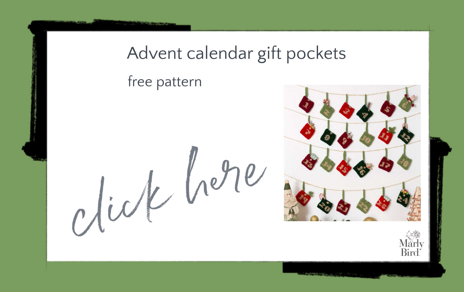 7 Knit and Crochet Advent Calendars Marly Bird