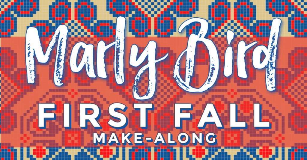 First fall make-along logo - Marly Bird