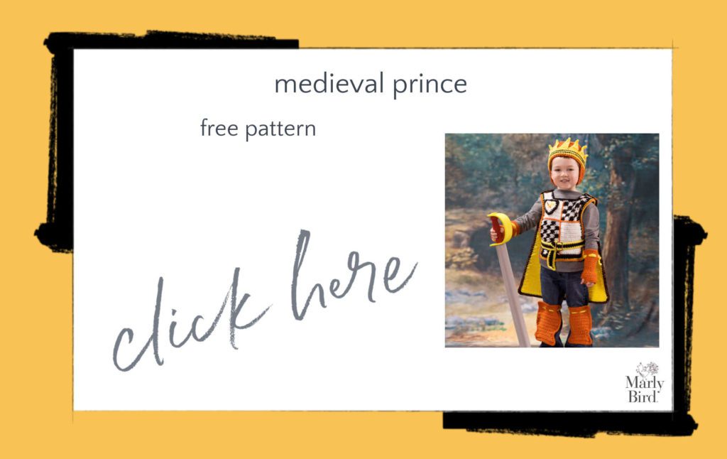 Medieval Prince Free Crochet Pattern