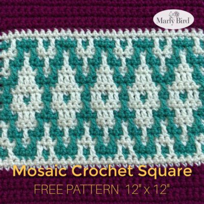 Moogly CAL 2022 || Marly Bird Crochet Mosaic Block