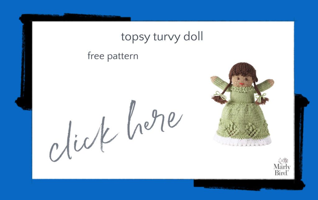 Topsy Turvy Doll Free Knitting Pattern