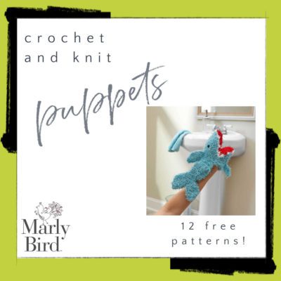 12 Free Knit and Crochet Puppet Patterns