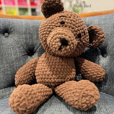 Big Teddy Bear || Free Crochet Stuffed Animal Pattern