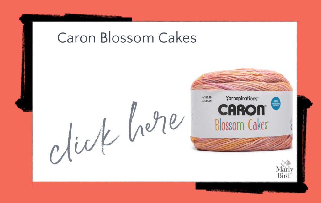 Caron Blossom Cakes by Yarnspirations - Marly Bird