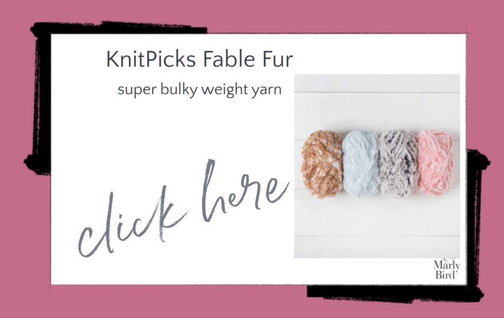 KnitPicks Fable Fur super bulky