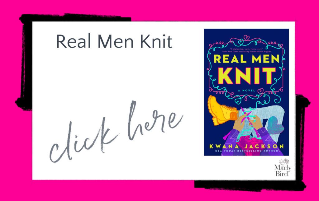 Link to purchase "Real Men Knit" by Kwana Jackson