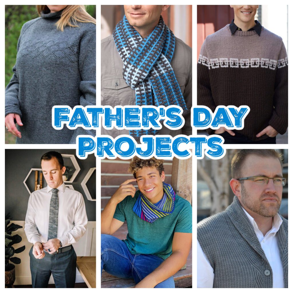 Knit and Crochet Father's Day Project Gift Idea 
