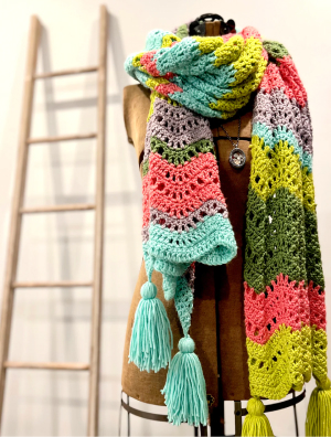 Calor Crochet Wrap Pattern - Marly Bird