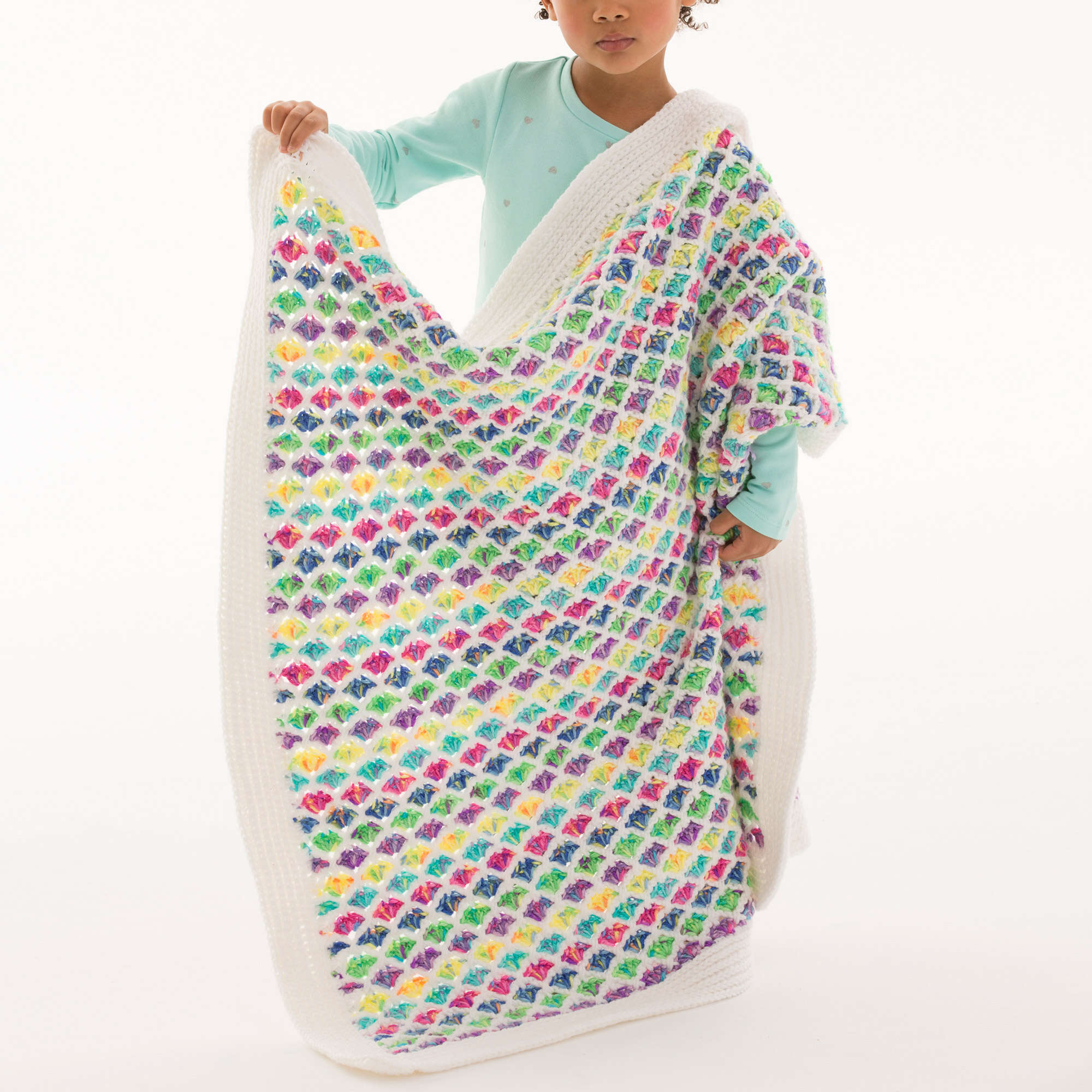 Chasing Rainbow Crochet Blanket Pattern - Baby Blanket - Marly Bird