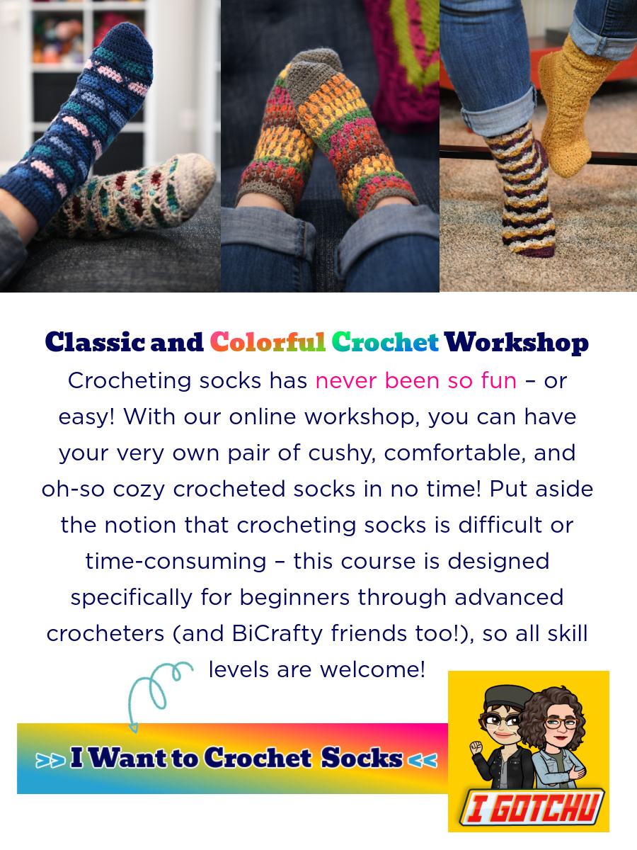 Classic and Colorful Socks Workshop