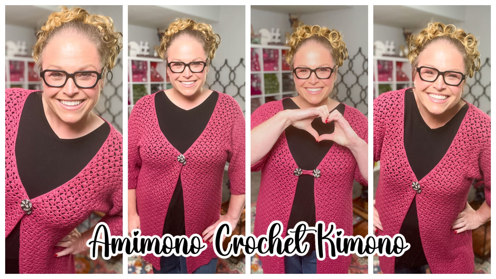 Easy One Piece Crochet Cardigan – Free Kimono Pattern