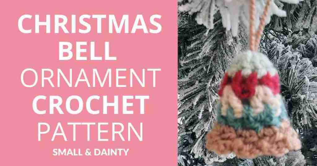 Christmas-Bell-Ornament-Crochet-Pattern