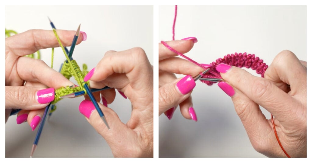 DPNs vs Magic Loop β Two Ways to Knit Small Circumference Colorwork Projects