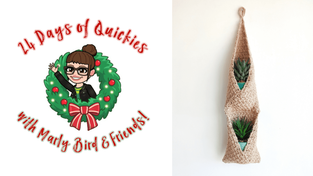 Plant hanger - crochet and knitting gifts