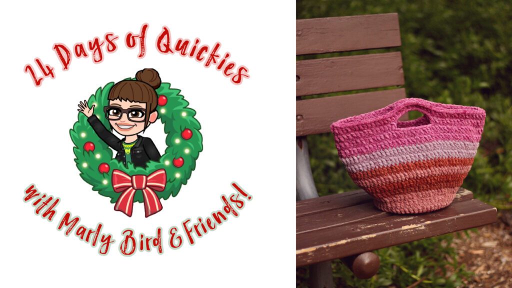 Crochet handbag - crochet and knitting gifts